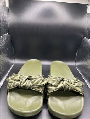 PINK Green Slides EST Size 8-8.5